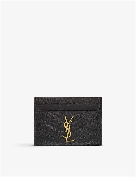 ysl card holder uk sale|ysl card holder selfridges.